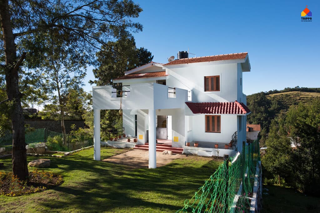 Trippr Kodaikanal house and garden